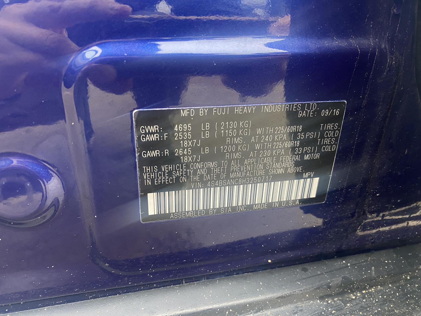 Subaru Outback Limited