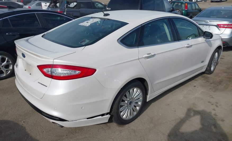 Ford Fusion Plug-In-Hybrid