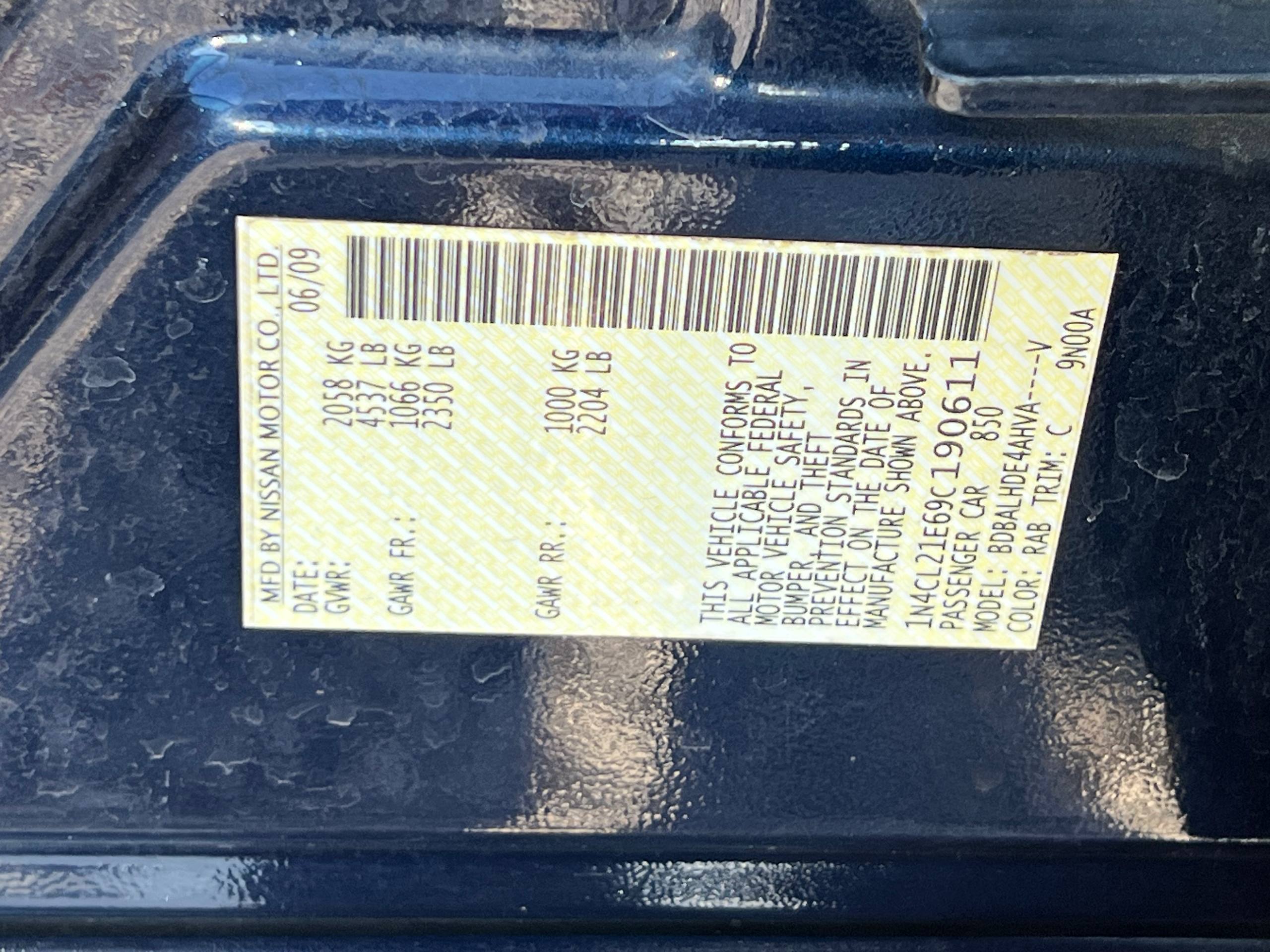 Nissan Altima Hybrid