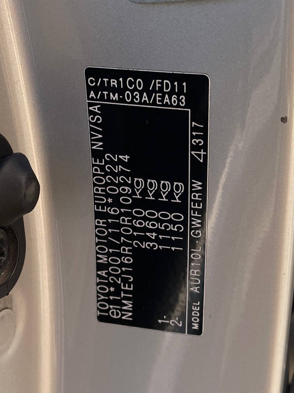 Toyota Corolla Verso