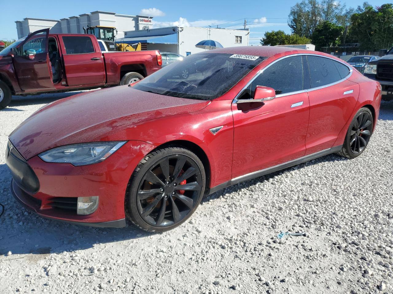 Tesla Model S P85+