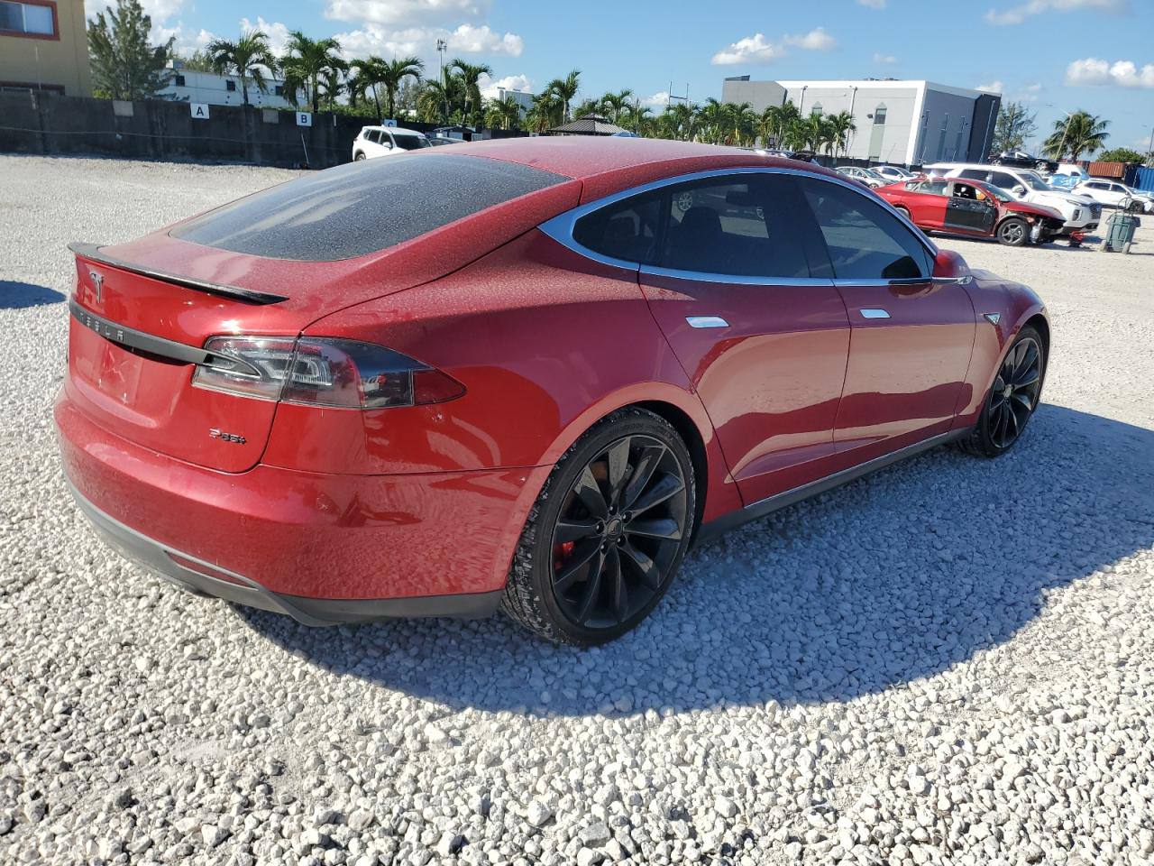 Tesla Model S P85+