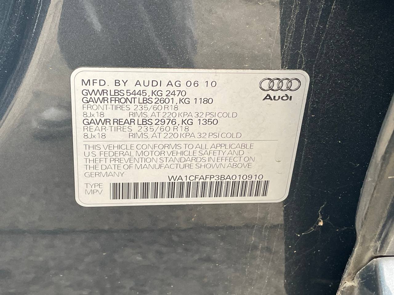 Audi Q5 Quattro