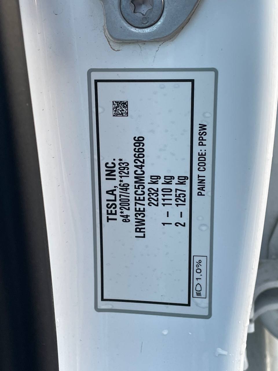 Tesla Model 3 Performance