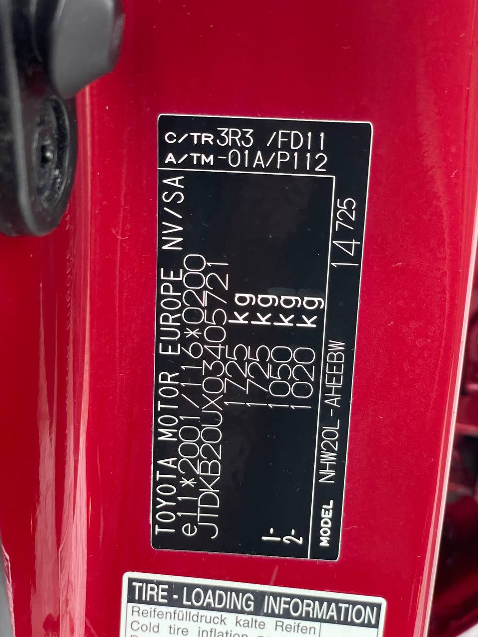 Toyota Prius 20 Hybrid