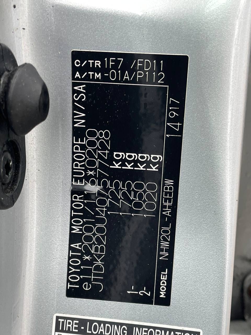 Toyota Prius 20 Hybrid