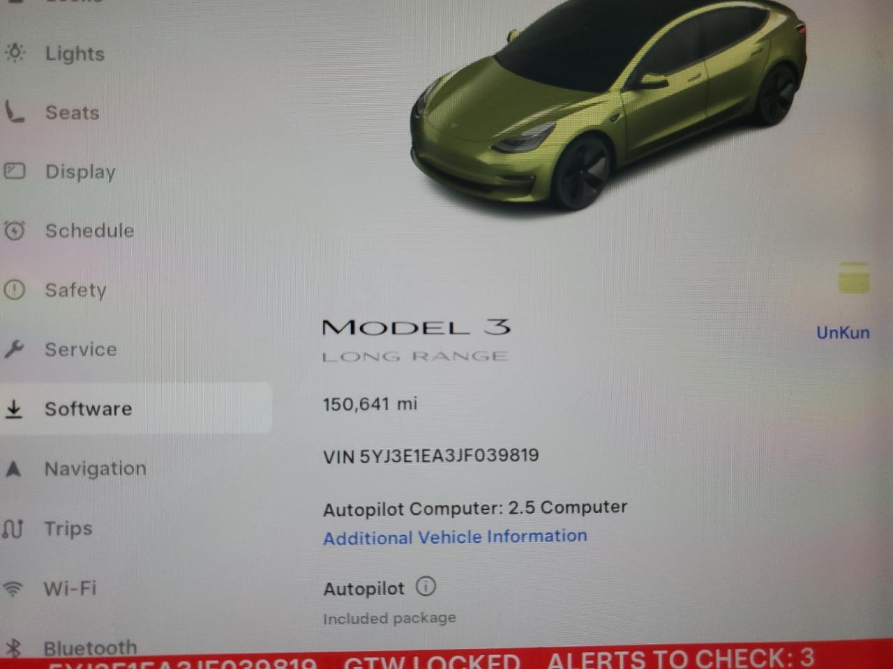 Tesla Model 3 Long Range