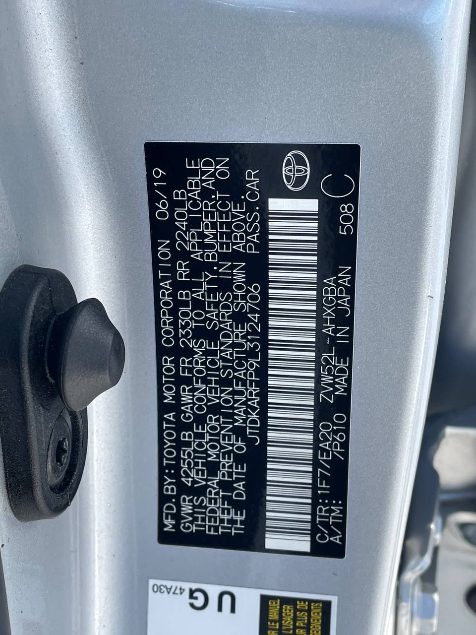 Toyota Prius Prime Plug-In-Hybrid